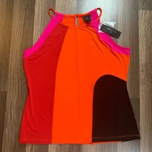 Worthington Colorful Summer Halter Tank